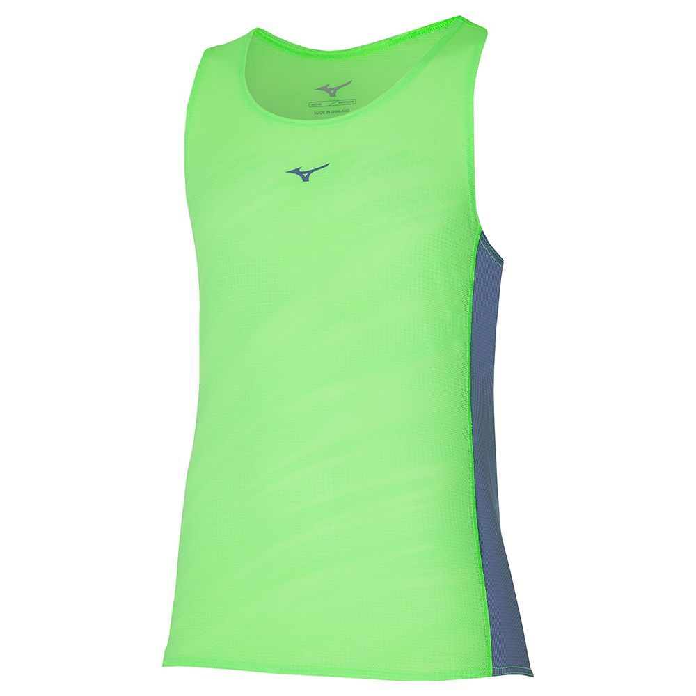Mizuno Aero Tank Topjes Heren Groen | MLEXSI367