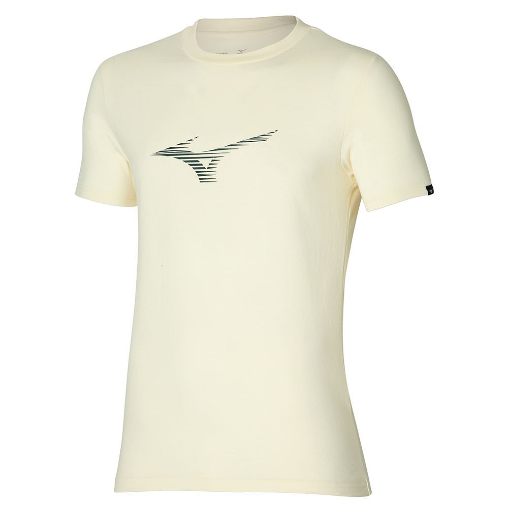 Mizuno Athletics Rb Tee Topjes Heren Beige | MVIPHF457