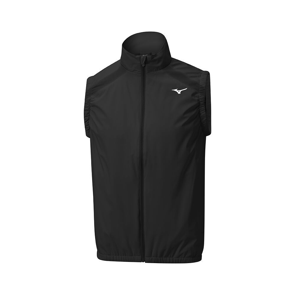 Mizuno Breath Thermo Move Tech Gilet Jassen Heren Zwart | DSQZPO039