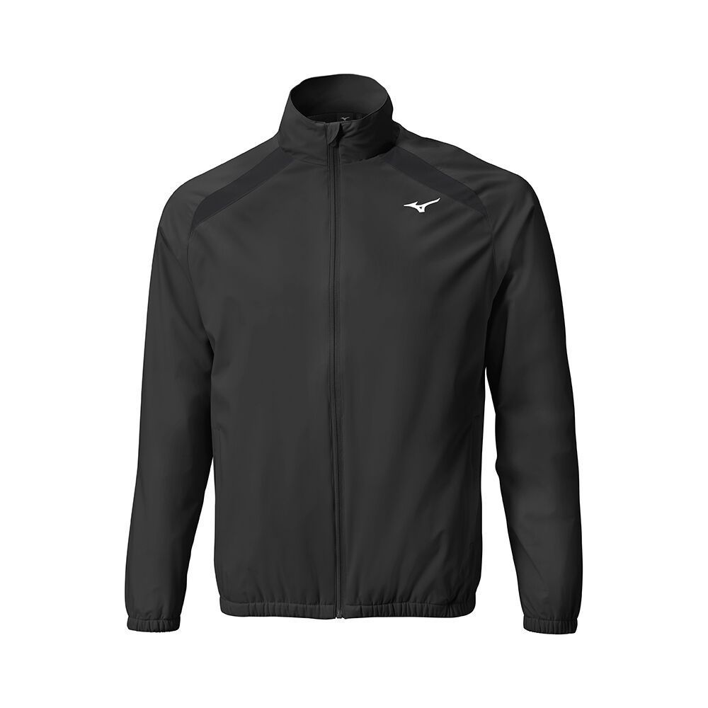 Mizuno Breath Thermo Move Tech Jassen Heren Zwart | XGYWQB280