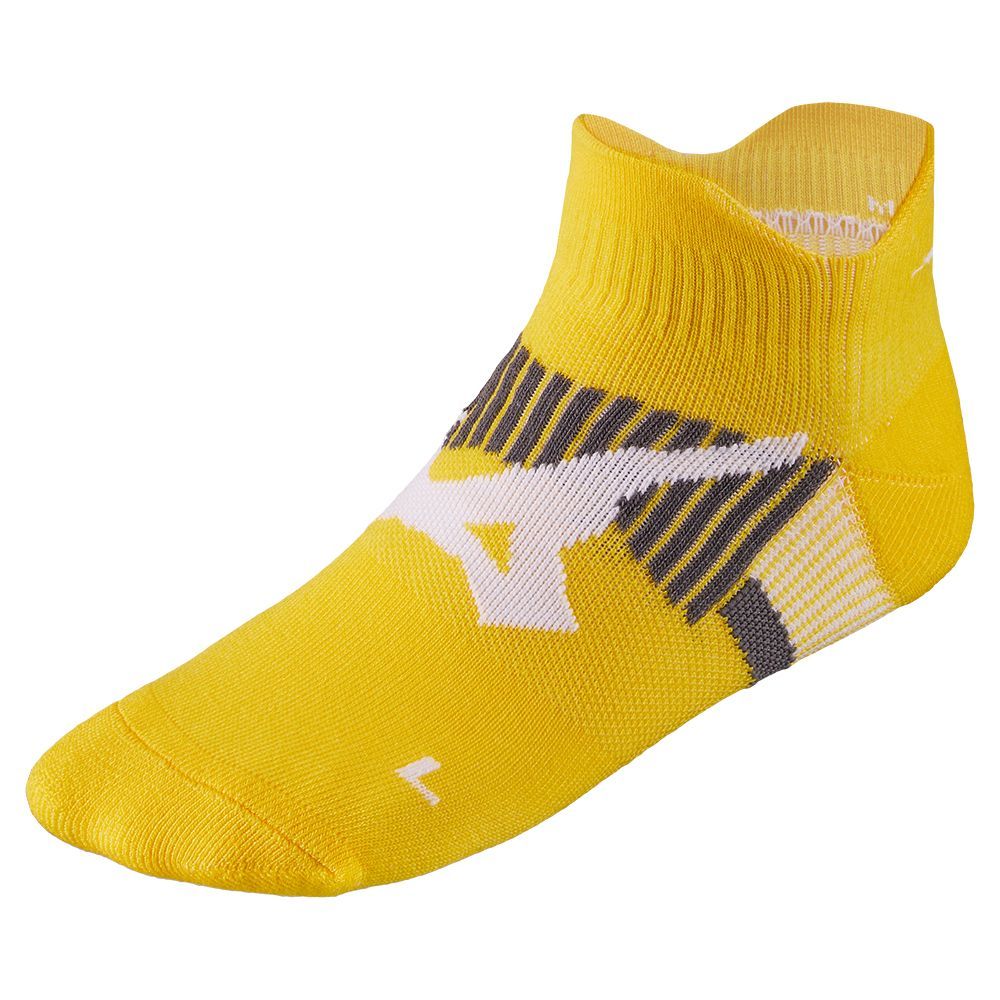Mizuno Drylite Race Mid Topjes Dames Geel | NIYPDB358