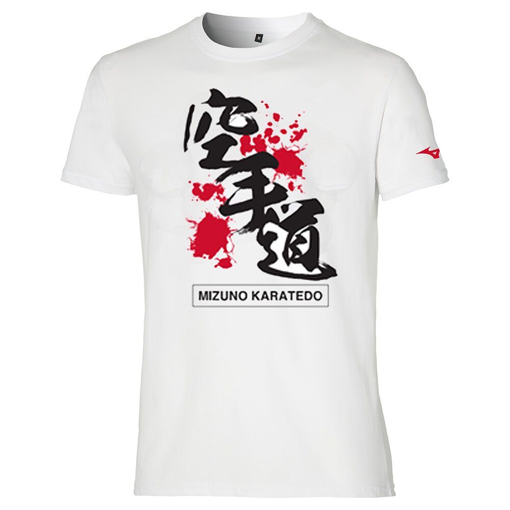 Mizuno Karate Tee Jr Topjes Dames Wit | FHVGIC198