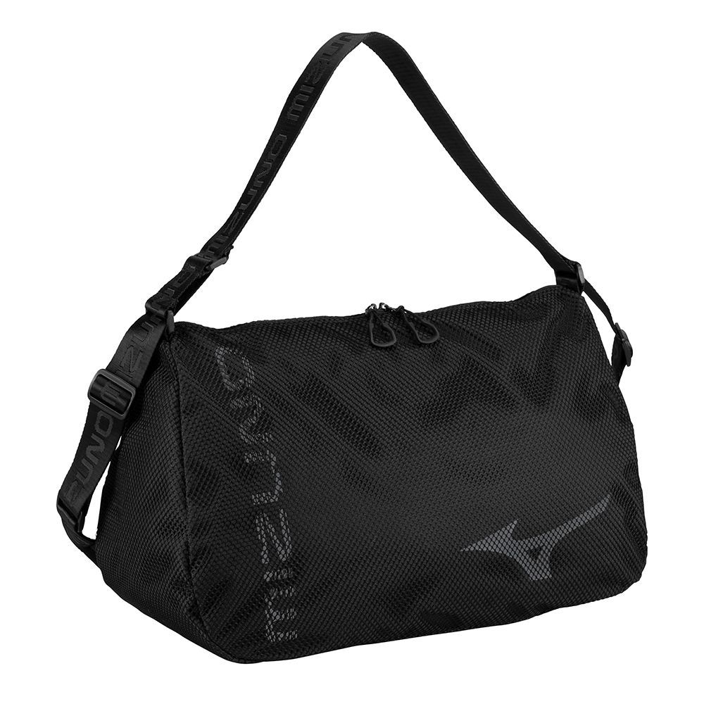 Mizuno Mesh Holdall 22 Tassen Heren Zwart | ZEVWCK269