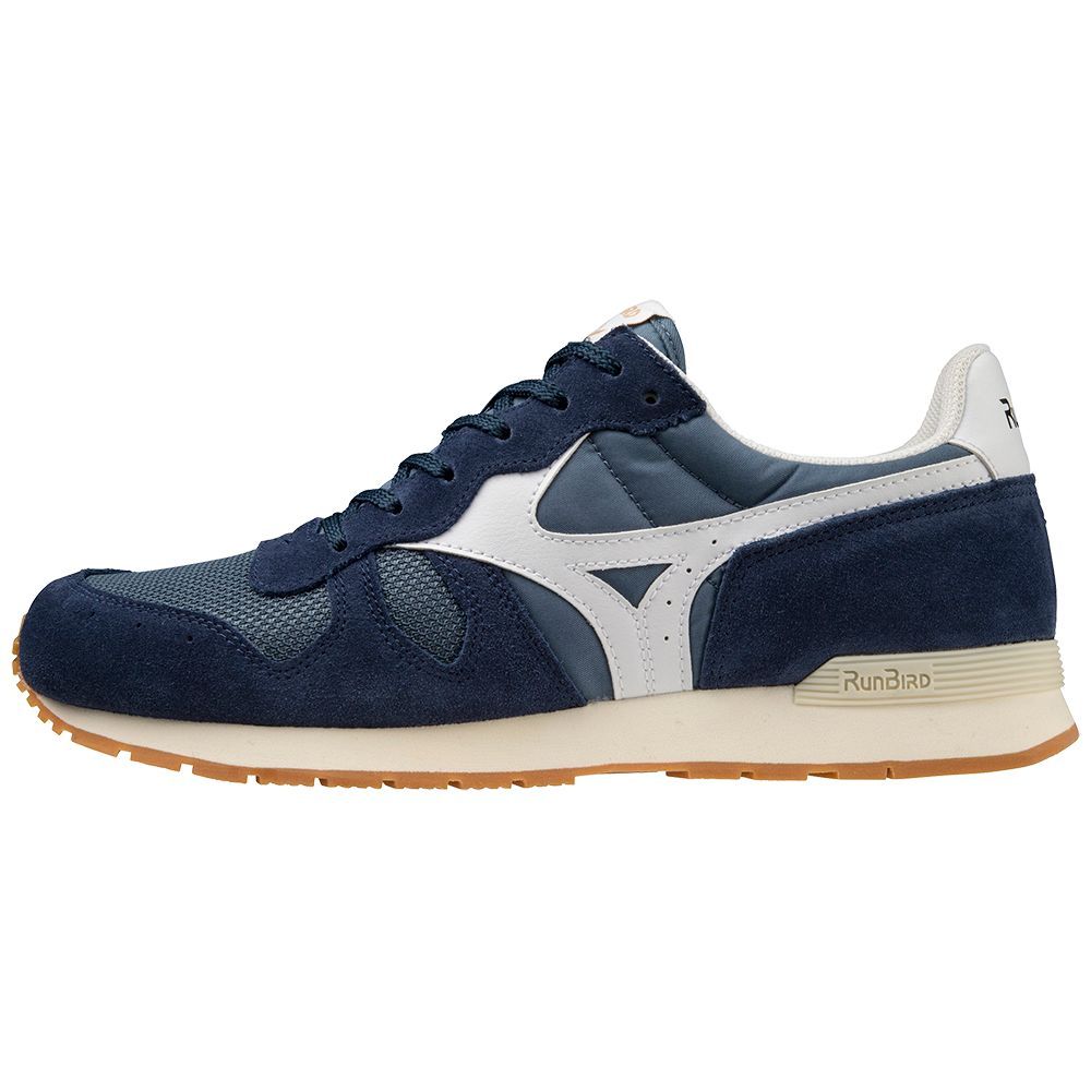 Mizuno Ml87 Sneakers Heren Wit Zwart | BFWTAD742