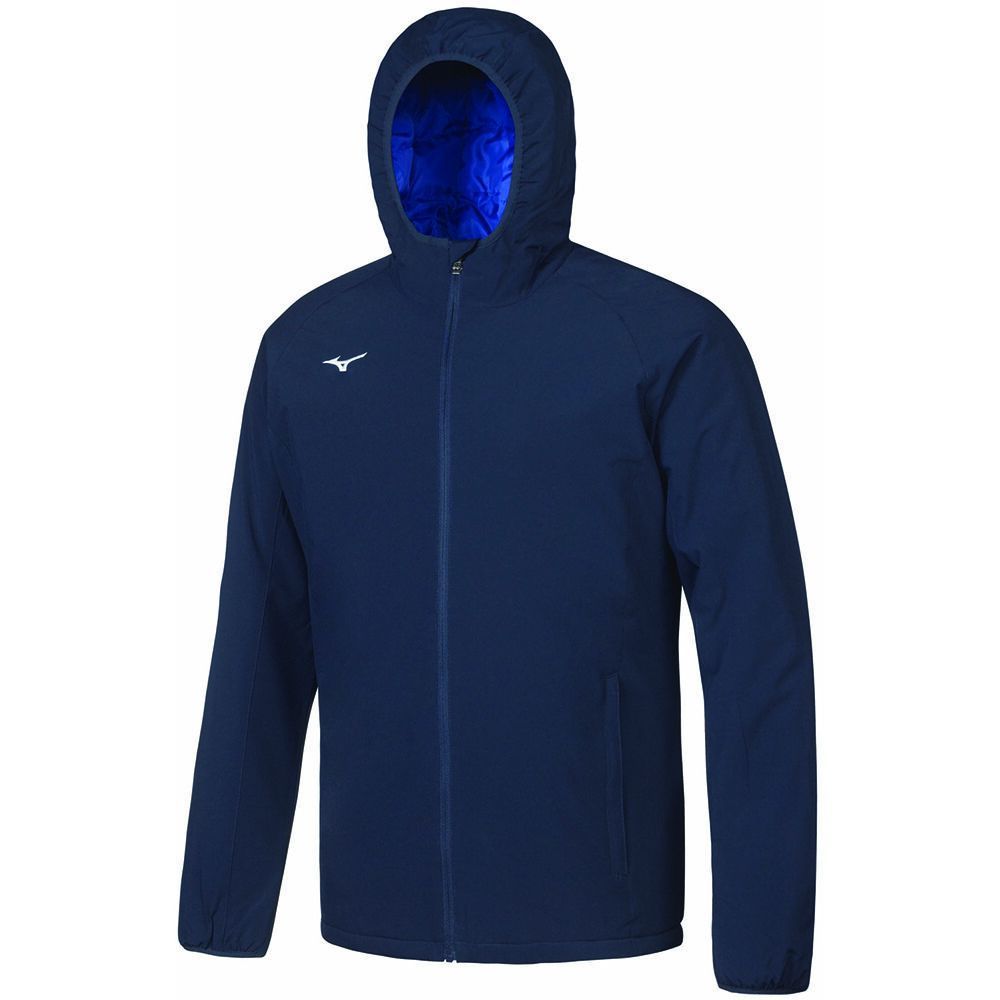 Mizuno Padded Jassen Heren Blauw | LGBYNZ408