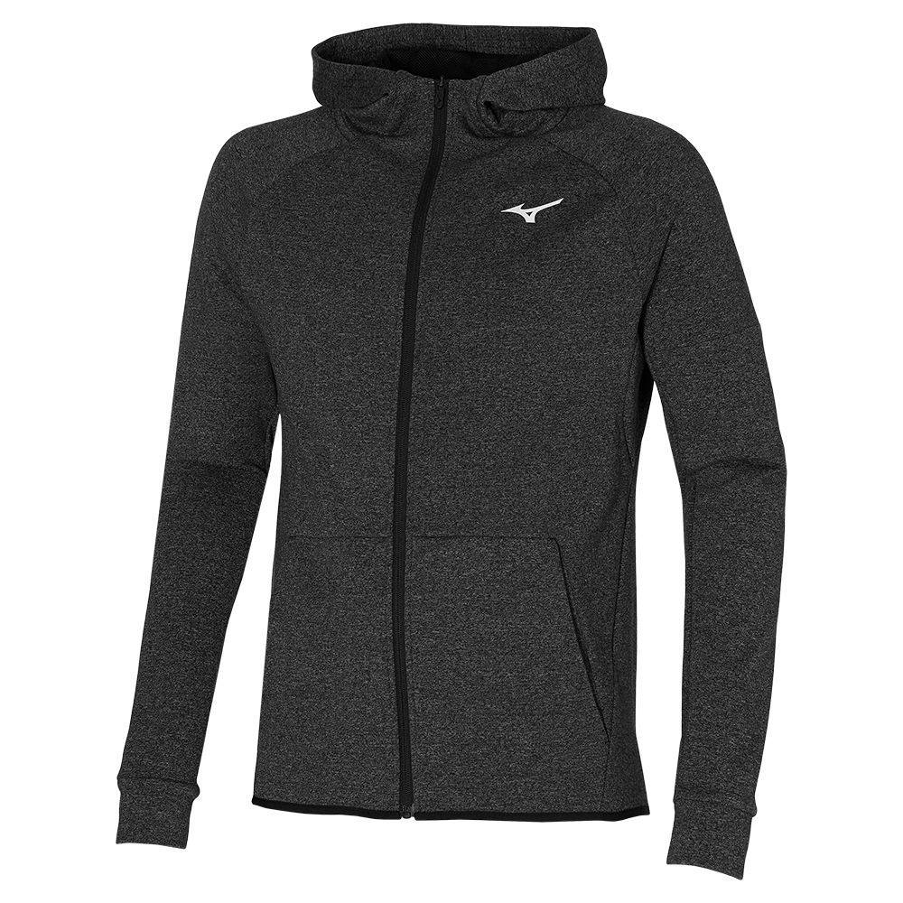 Mizuno Rb Sweat Hoodie Topjes Heren Zwart | FTENBK618