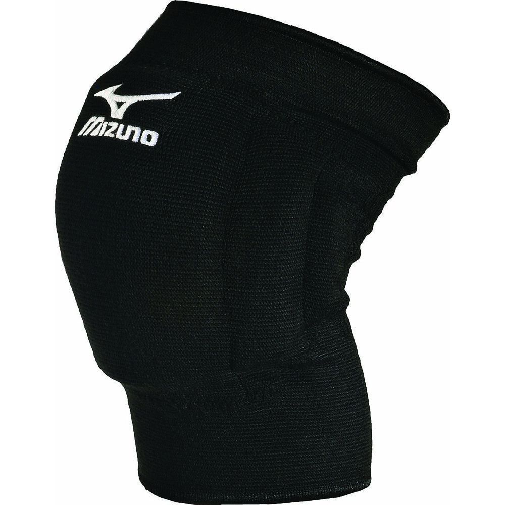 Mizuno Team Junior Knie-beschermers Heren Zwart | SDGEAO270