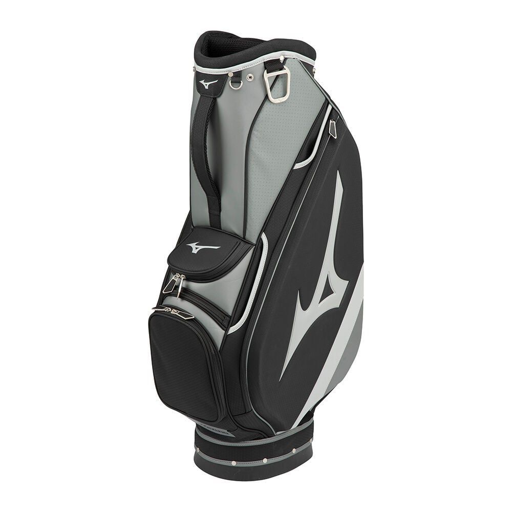 Mizuno Tour Cart Tassen Dames Zwart Grijs | YBSPFG165