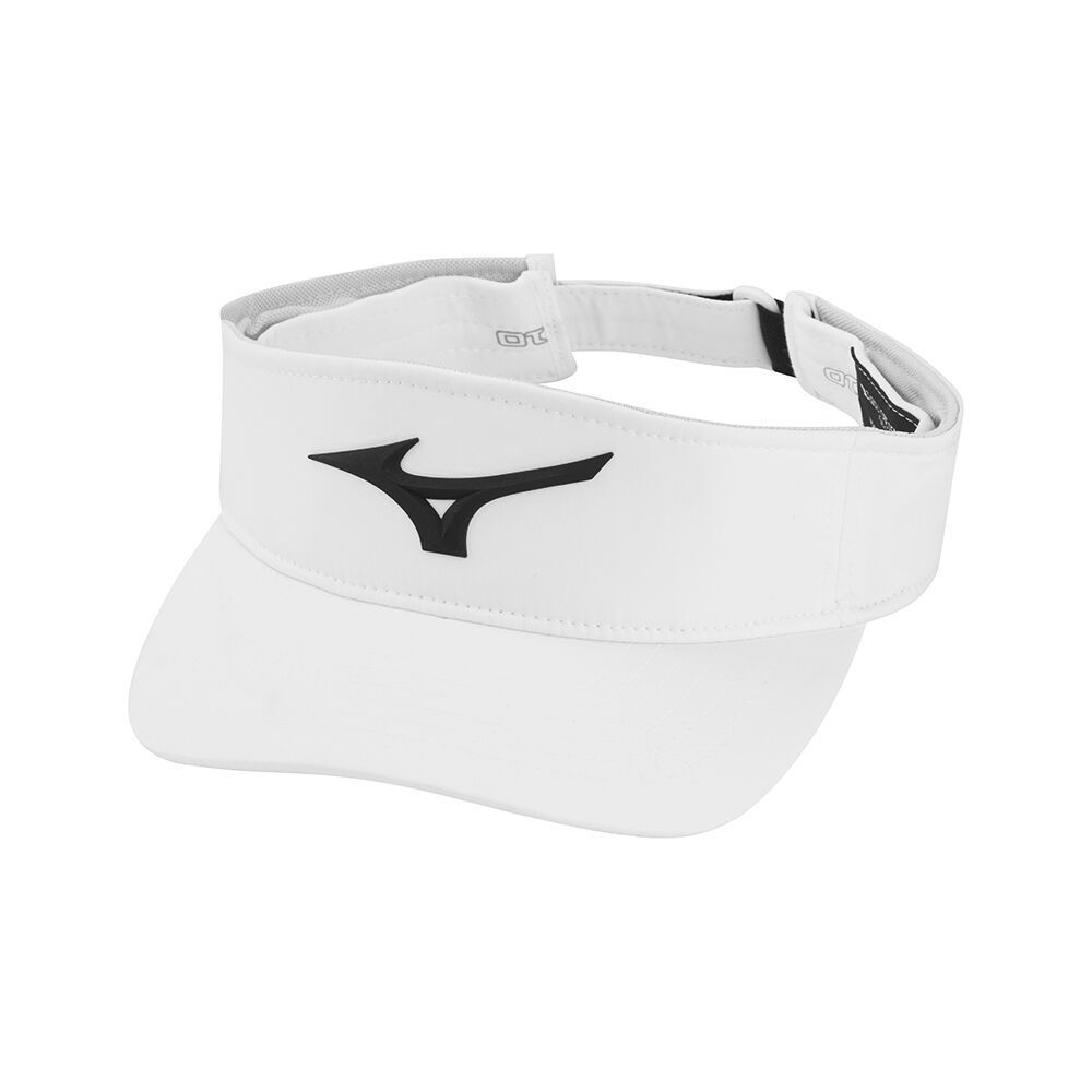 Mizuno Tour Elite Visor Hoofddeksels Dames Wit | BMURFI067