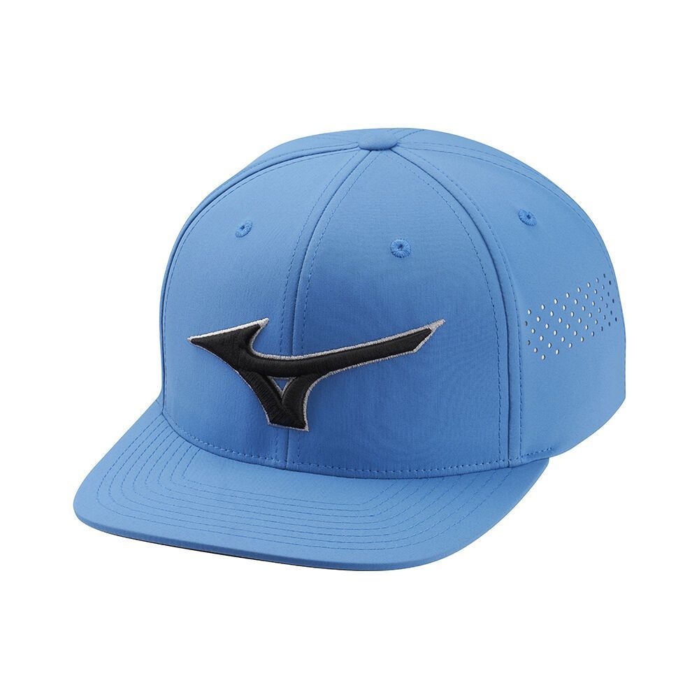 Mizuno Tour Flat Snapback Hoofddeksels Heren Blauw | MUSJQY847