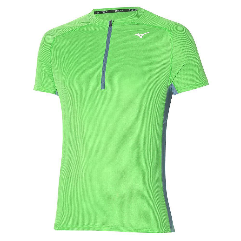 Mizuno Trail Dryaeroflow Hz Tee Topjes Heren Zwart | MCPLZW029