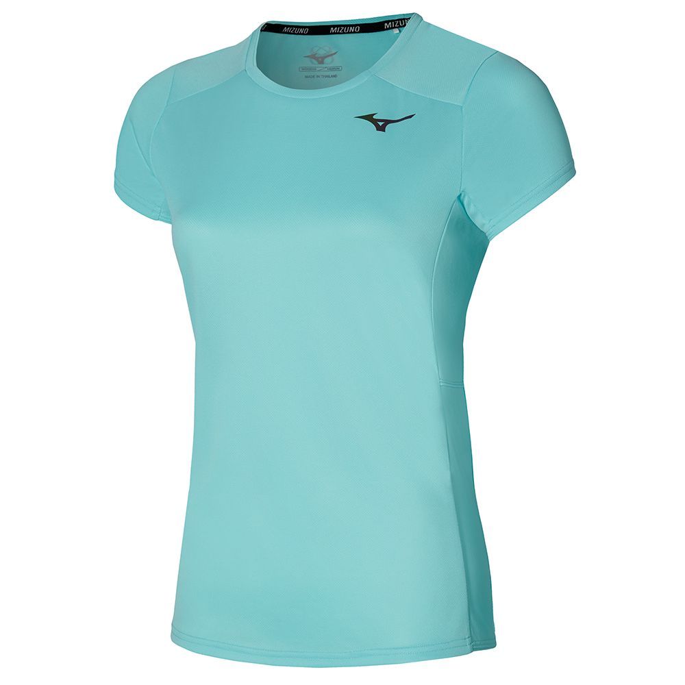 Mizuno Two Loop 88 Tee Topjes Dames Turquoise | TAYKOC254