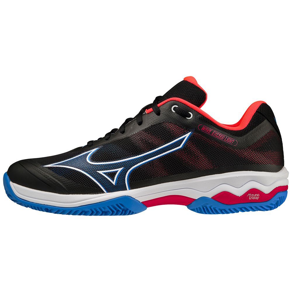 Mizuno Wave Exceed Light Padel Schoenen Heren Zwart Wit Rood | IFMVUQ409