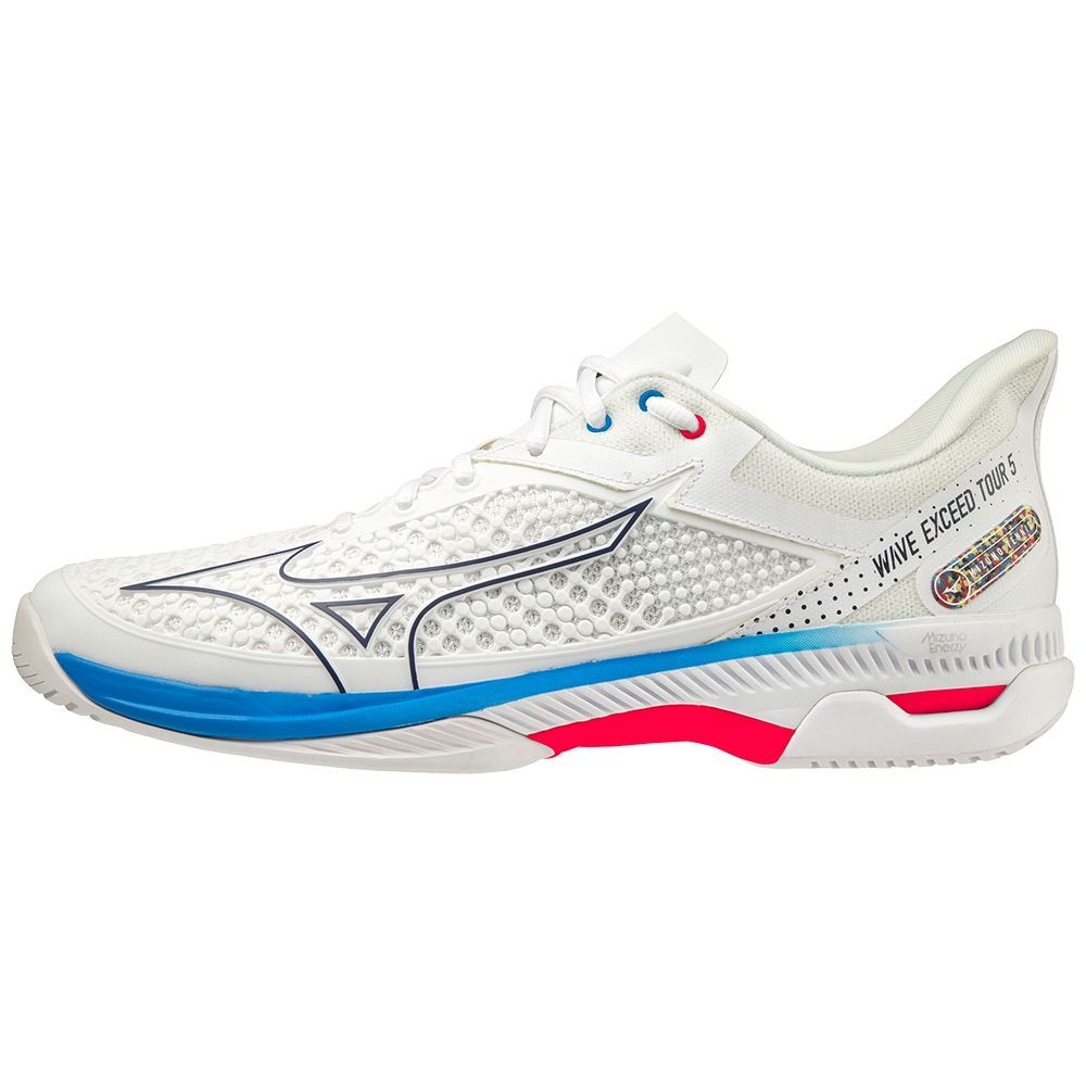 Mizuno Wave Exceed Tour 5 Cc Tennisschoenen Heren Wit | CSZBTF137