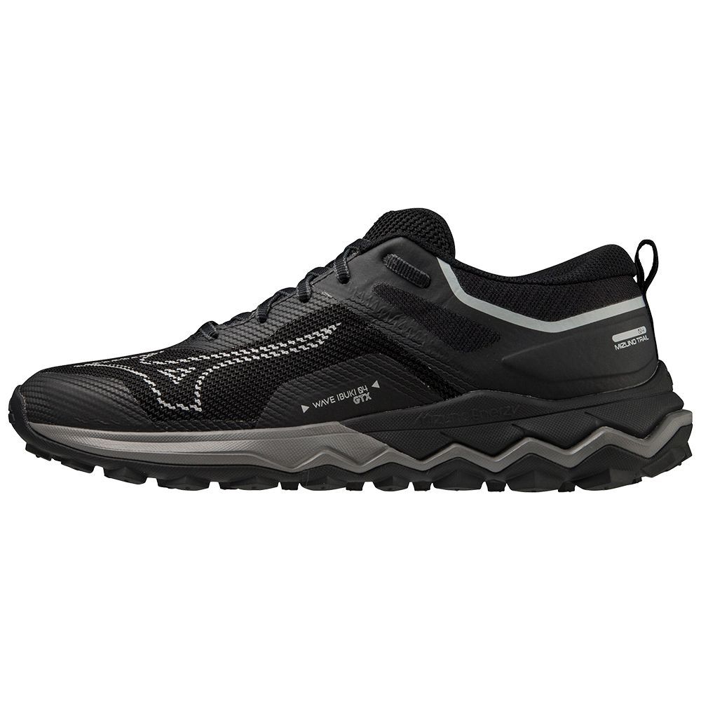Mizuno Wave Ibuki 4 Gtx Trailrunning Schoenen Dames Zwart Zilver | ZMGOIV834