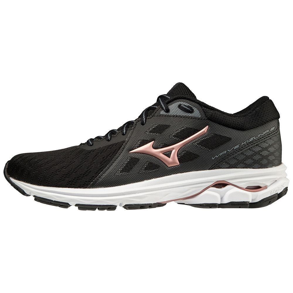 Mizuno Wave Kizuna 2 Hardloopschoenen Dames Zwart | WSEVUX648