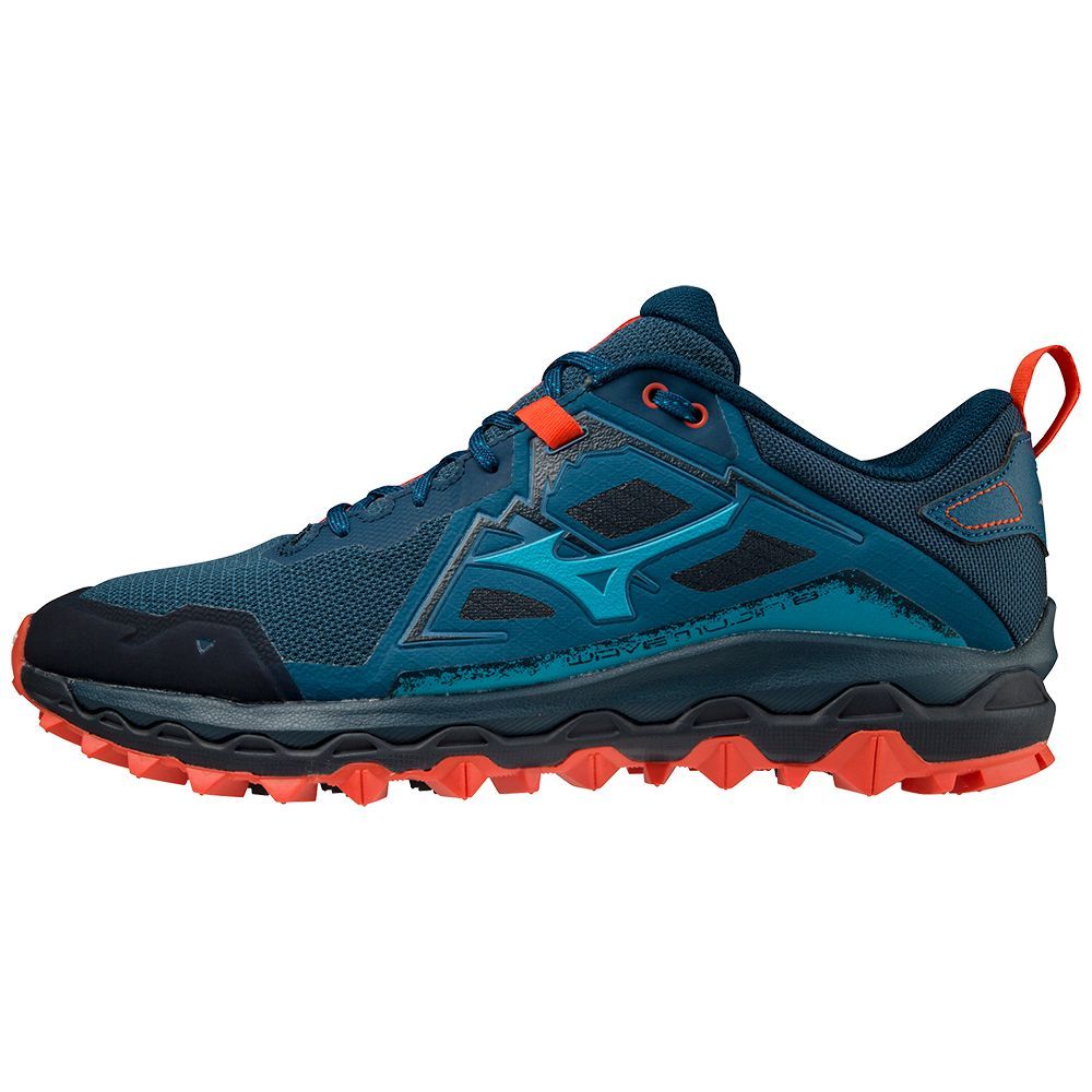Mizuno Wave Mujin 8 Trailrunning Schoenen Heren Blauw | XHAVKZ950