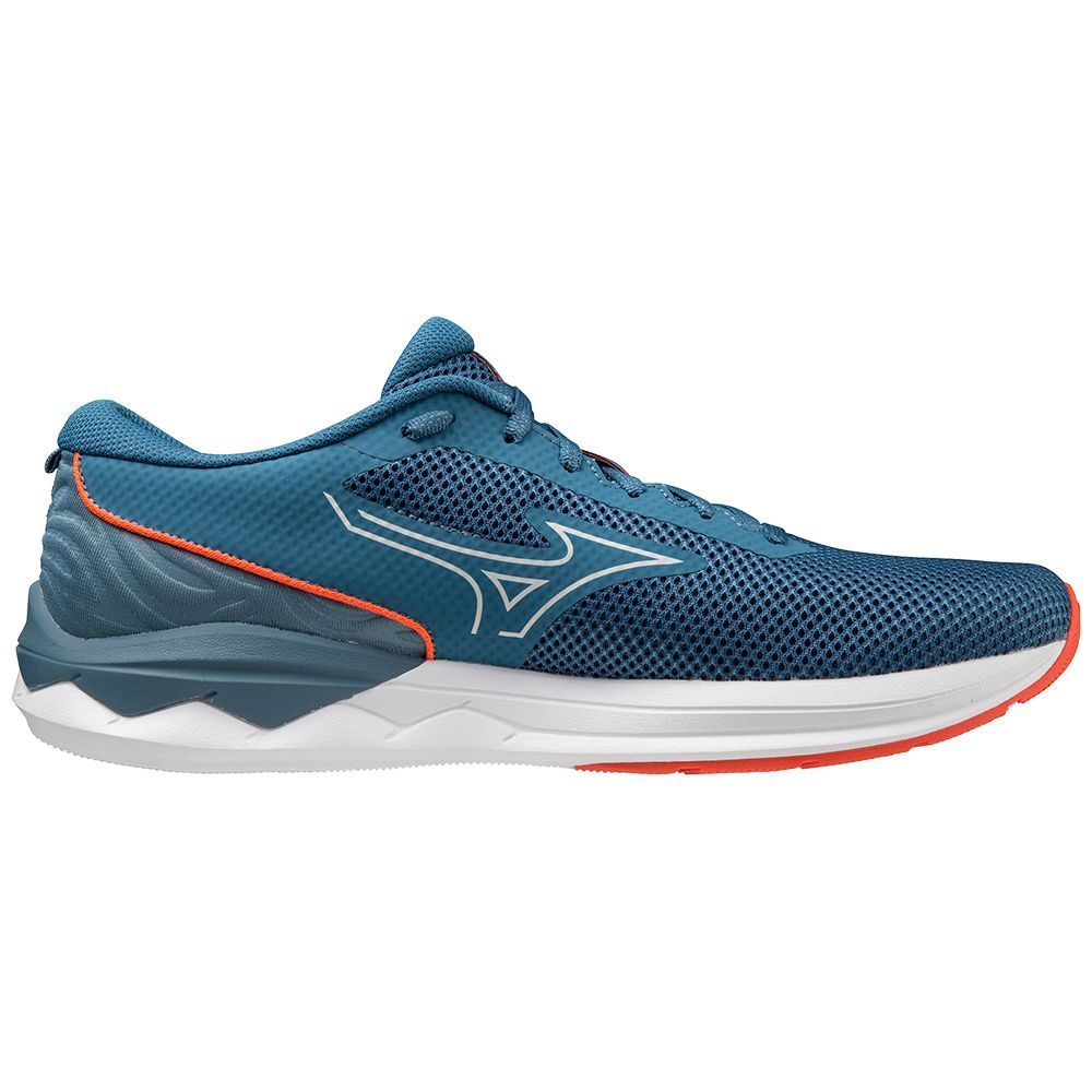 Mizuno Wave Revolt 3 Hardloopschoenen Heren Blauw | ICAFUJ394