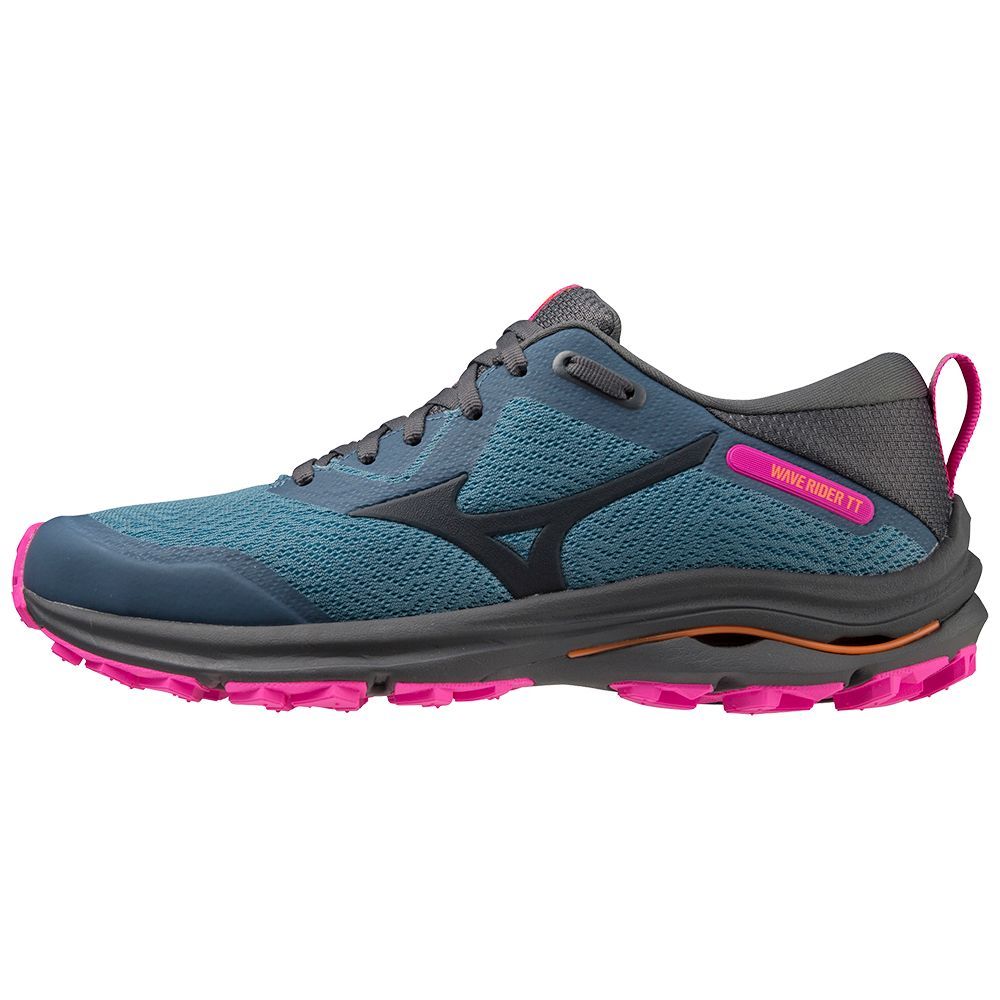 Mizuno Wave Rider Tt Trailrunning Schoenen Dames Blauw | TEYQWX059