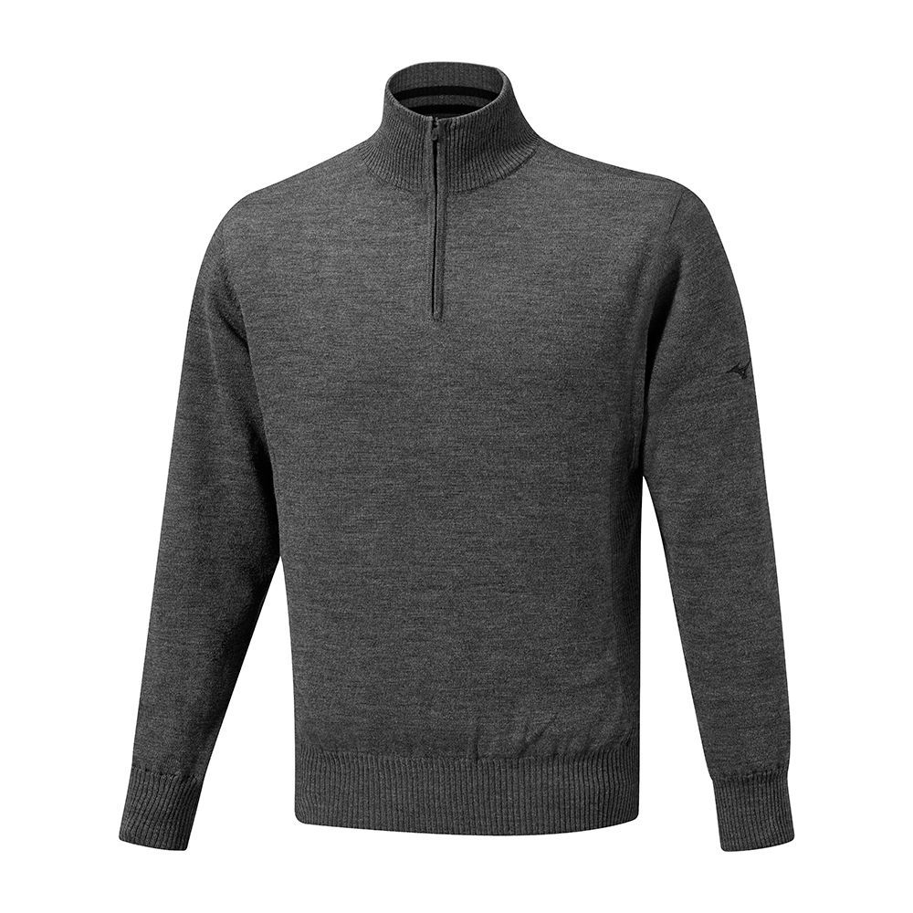Mizuno Windproof Jumper Topjes Heren Grijs | WLNVBS147