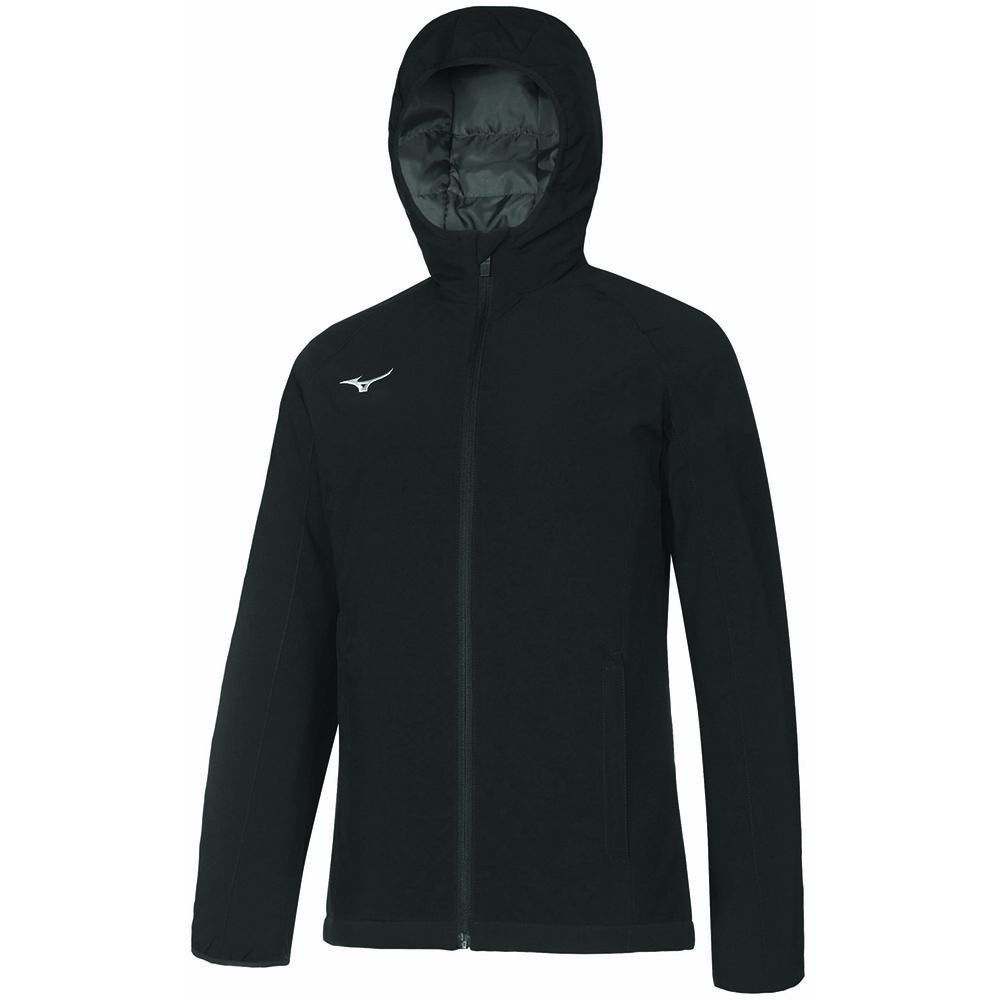 Mizuno Wom Padded Jassen Dames Zwart | TKGIAC940