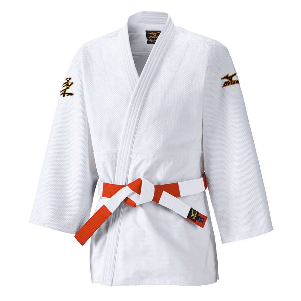Mizuno Yawara Jacket Sportkleding Heren Wit | IYTHPZ821